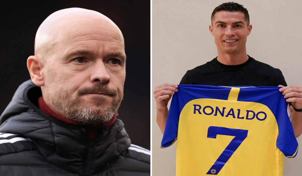 Erik ten Hag reacts to Cristiano Ronaldo’s £173m-a-year transfer to Al Nassr