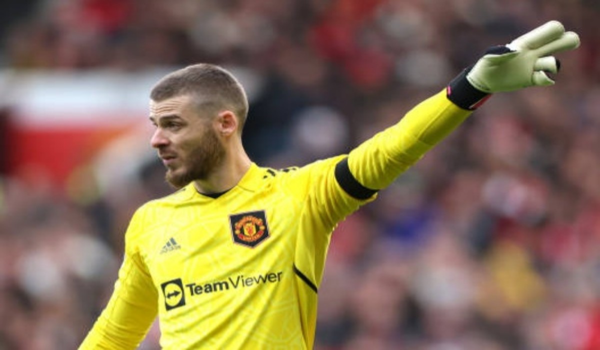 David de Gea reacts to Manchester United’s goalless draw against Southampton