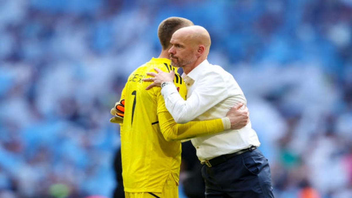 What Erik ten Hag said about David de Gea after his performance in FA Cup final against Man City